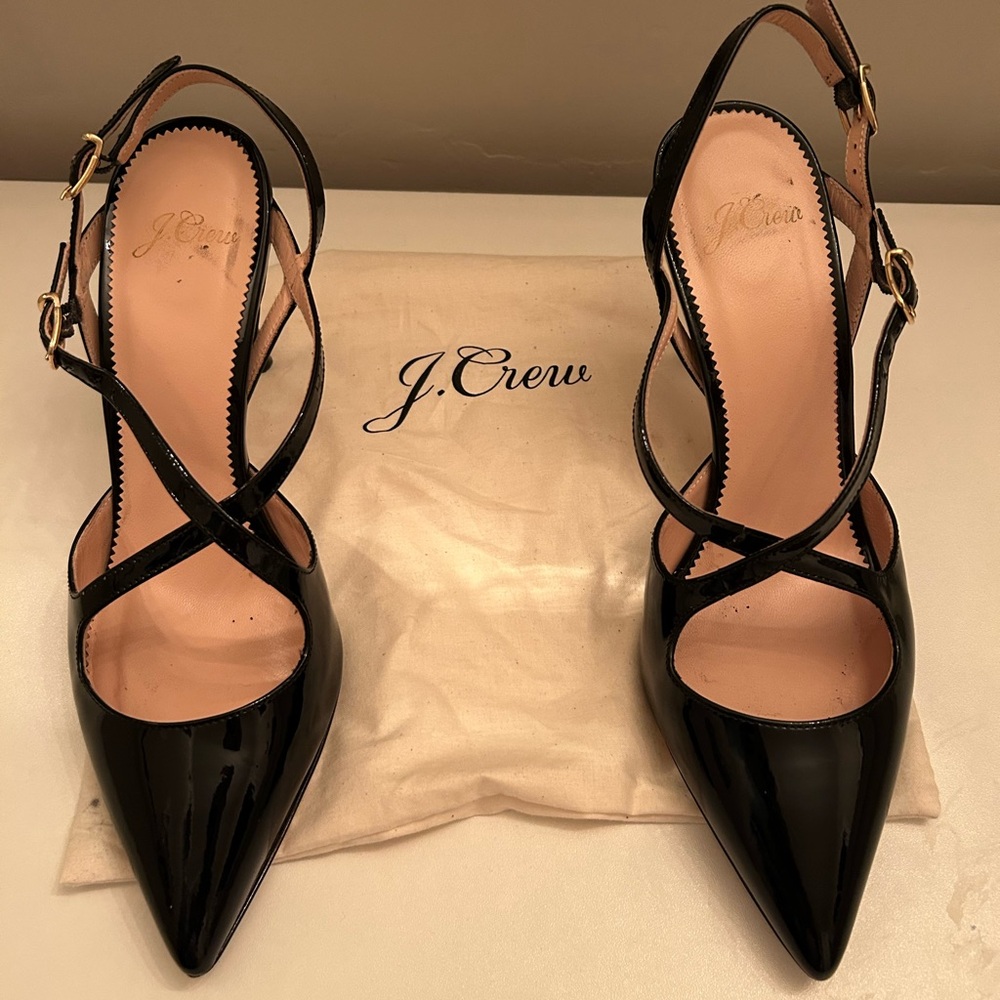 J. Crew Black Women's Strappy Heels